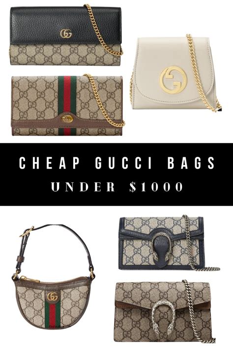 cheapest thing at gucci australia|gucci bag for under 1000.